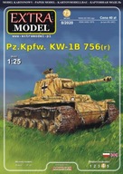 Extra Model Ťažký tank Pz.Kpfw. KW-1B 756(r)