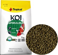 TROPICAL Koi Spirulina M 7kg Krmivo do jazierka