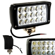 PRACOVNÁ LAMPA 15LED E9 45W 12V 24V 3400LM VÝKON.