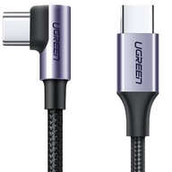 Ugreen USB-C USB-C, QC 3.0, PD 60W 2m uhlový kábel