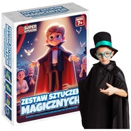 Little MAGIC, sada MAGICKÝCH trikov, 8 rekvizít pre DETI, učenie ilúzií