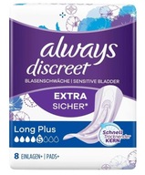 Always, Extra Sicher, Hygienické vložky, 8 kusov