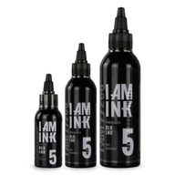 I AM INK-5 Black Ink, Pigment, Black Tattoo Paint - REACH