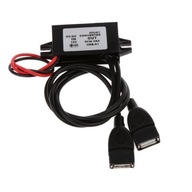 9x Generic Dual USB DC 12V na 5V modul prevodníka