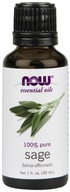 NOW Foods - esenciálny olej, šalvia, tekutina, 30 ml