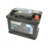 EXIDE CLASSIC 54Ah 500A P + batéria