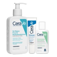 CeraVe Set čistiaci gél proti nedokonalostiam 236ml očný krém 14g