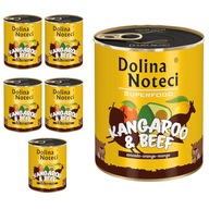 DOLINA NOTECI SUPERFOOD KANGURO HOVÄDZIE MÄSO 6x800g