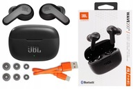 Bezdrôtové slúchadlá JBL Wave 200 TWS, čierne