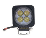 MINI ZADNÁ BOČNÁ PRACOVNÁ LAMPA 12W 4x LED 12V 24V