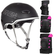 Set RAVEN Helma F511 Black M + chrániče M