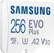 Micro SD karta SAMSUNG EVO Plus 256GB 130MB