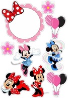 SUGAR PRINT Minnie Mouse na tortu