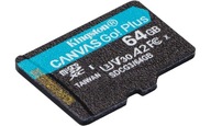 Nárazuvzdorná pamäťová karta Canvas Go Plus s kapacitou 64 GB