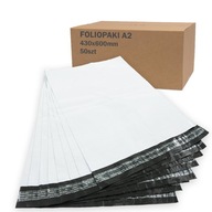 Poly mailers K7 Fóliové obálky A2 430x600 mm 50 ks