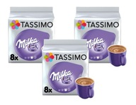 3x horúca čokoláda Tassimo Milka 24 kapsúl