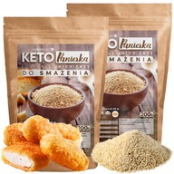 keto produkty KETO BREADING Chrumkavé, bez sacharidové 2x200g keto diéty