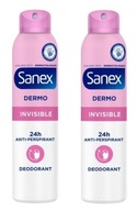 SANEX DERMO INVISIBLE dezodorant v spreji 2 x 200 ml