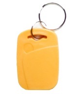 DUAL RFID KEYRING TK4100+MIFARE F08 YELLOW 5 ks.