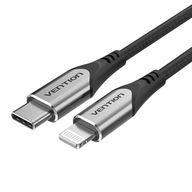 VENTION KÁBEL PRE RÝCHLE NABÍJANIE USB-C DO LIGHTNING PD 3A 1,5M