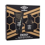 Sada toaletnej vody UMBRO Energy Men. EDT 100 ml + sprchový gél 150 ml