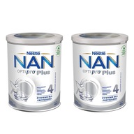 Nestle Nan Optipro Plus 4 HM-0 Mlieko 24m+ 2x800g