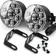 OKRUHOVÉ LAMPY NA DENNÉ SVETIE 4 SMD LED LAMPY NA DENNÉ SVETIE