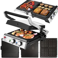 Vaflovač ELECTRIC GRILL 3v1 ECG PANINI TOADER 2000W vymeniteľné platničky