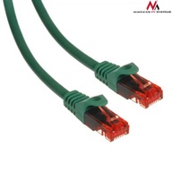 Patchcord Maclean MCTV-301 G UTP cat6 zástrčka-zástrčka 1m