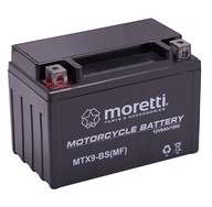 YTX9 Moretti AGM MTX9-BS batéria 12V 8Ah 120A