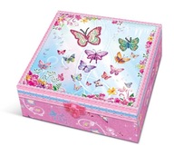 Krabička s príslušenstvom, diár - Butterflies 175BG