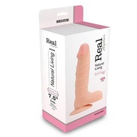 REALISTICKÝ VIBRATOR REAL RAPTURE FLESH 7,5