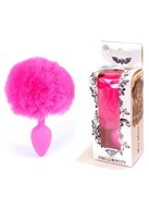 Plug-Jewellery Silicon PLUG - Bunny Tail - Pink