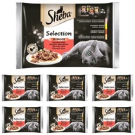 Sheba Selection Juicy Flavors v omáčke 32 x 85g