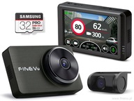 FineVu GX5000 rekordér 2xFHD LCD 3,5 GPS radary