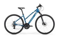 BICYKEL MERIDA CROSSWAY L 15-D 2022 XS 42 Lady BLUE