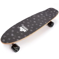 Skateboard Meteor Maple sivo-čierno-hnedý 22597