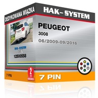 Špeciálny zväzok PEUGEOT 3008 06/2009+ 7-pin