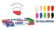 Plagátové farby 10 farieb 20 ml Oxford