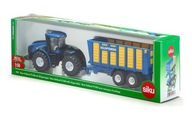 Siku 1947 New Holland T9.560 ťahač + príves 1:50 kov kov 3+