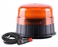 ZÁBLESKOVÁ LAMPA 12/24V LED ORANŽOVÁ MAGNET