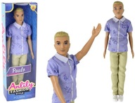 Chlapčenská bábika Paulo, košeľa, blond vlasy