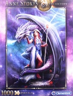 CLEMENTONI 1000 EL. EL ANNE STOKES COLLECTION DRAGON