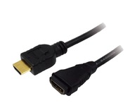 LL HDMI PREdlžovací kábel v1.4 M/F 5m dlhý KÁBEL