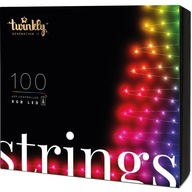 Svetelná reťaz. Twinkly Strings 100 LED RGB 8 m