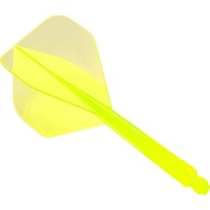 Condor AX Neon Shafts + Dart Feathers Yellow Standard Long