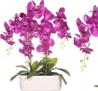 SILIKÓNOVÉ ORCHIDEJE UMELÉ SILIKÓNOVÉ ORCHIDEY