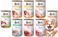 BRIT Pate & Meat 8x400g MIX príchutí