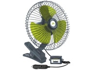 Rotačný ventilátor 12V/21W, priemer 20 cm, montáž