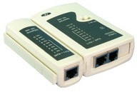 Tester káblov pre konektory RJ11,RJ12,RJ45 s jednotkou z